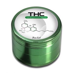 grinder THC (Black Leaf) 4 delni