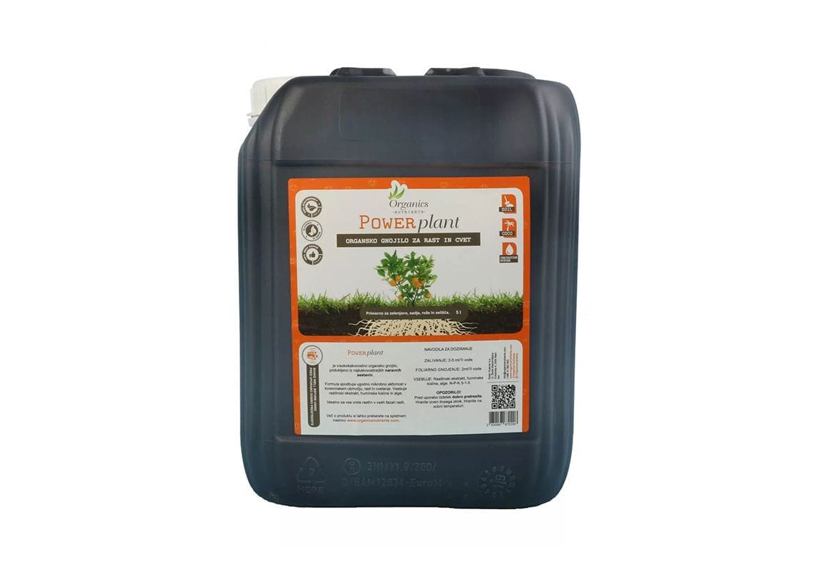 Power Plant Organics Nutrients 5 L