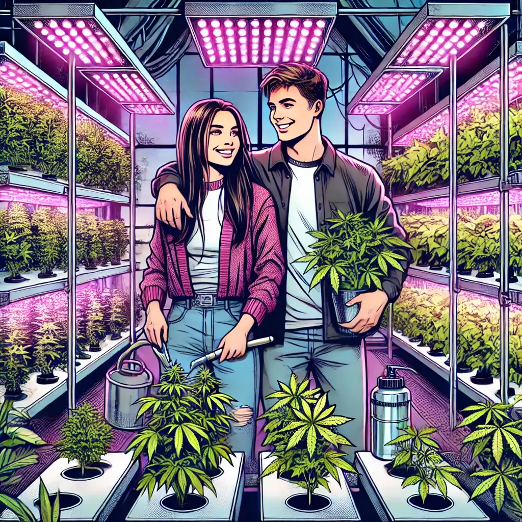 umetna svetloba za rastline