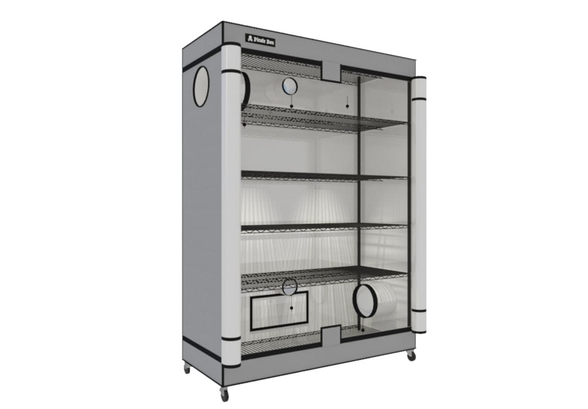 Pirate Box Bounty Propagator ( 121 × 49 × 165 cm )