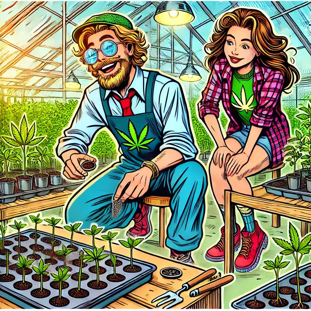 Klijanje sjemena kanabisa